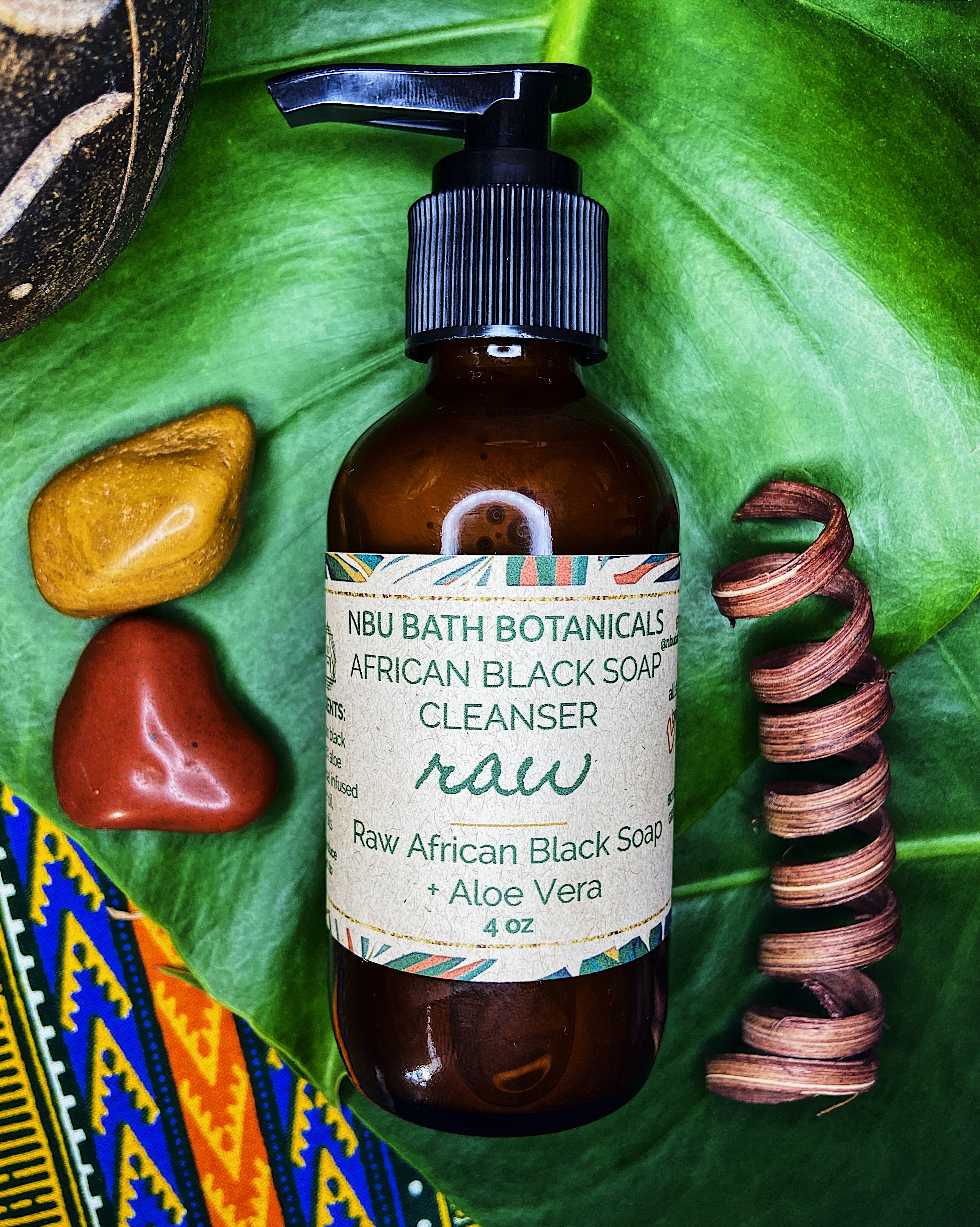 African Black Soap Cleanser • RAW