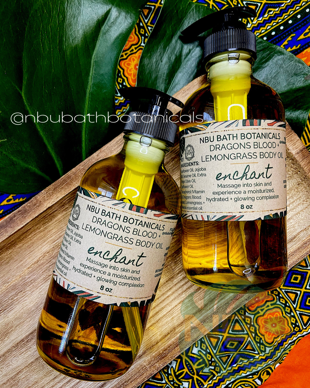 Dragons Blood + Lemongrass Body Oil • ENCHANT