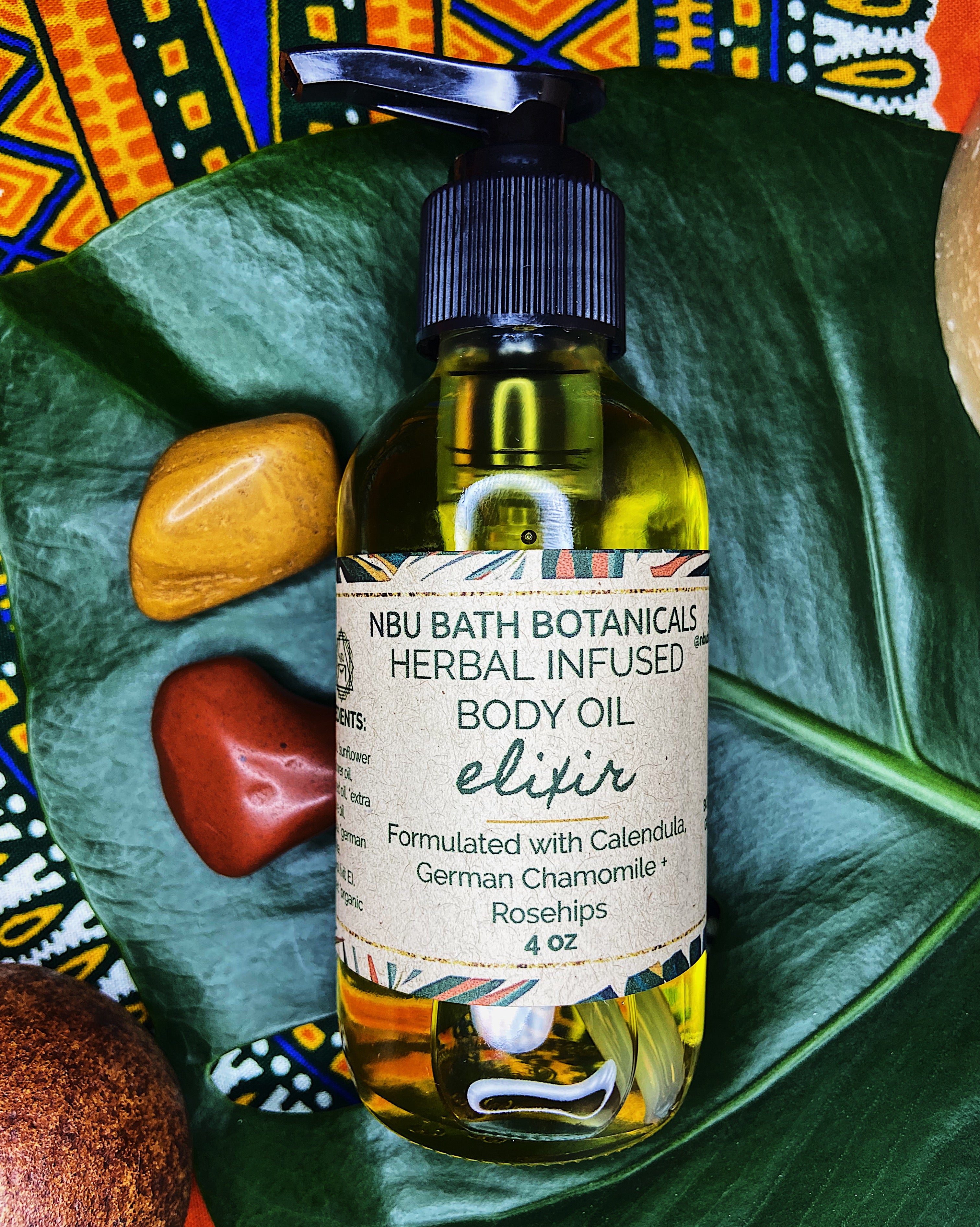 Herbal Infused Body Oil • ELIXIR