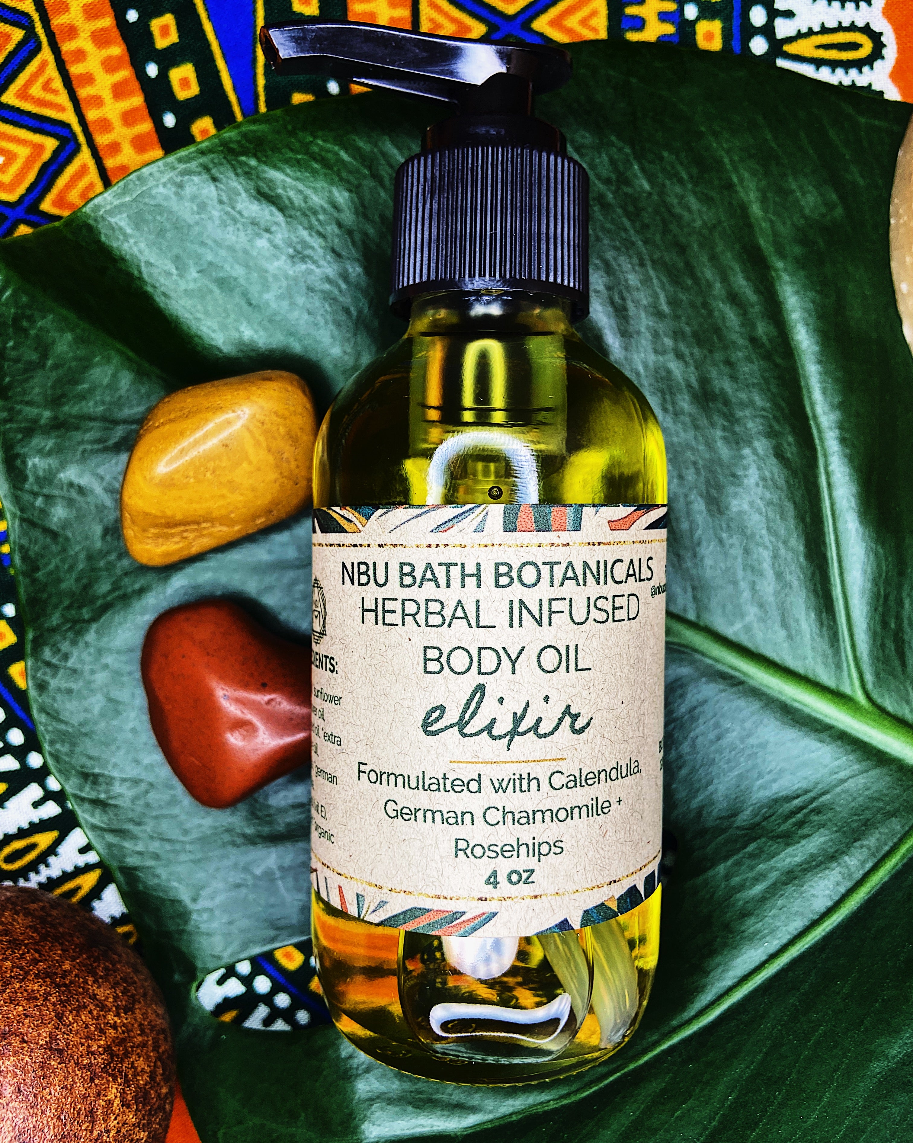 Herbal Infused Body Oil • ELIXIR